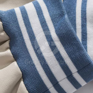 Veste d'hiver Letterman respirante et écologique à manches longues, col montant, qualité supérieure, couleurs personnalisables, pour la mode et le prêt-à-porter - Product Image 4