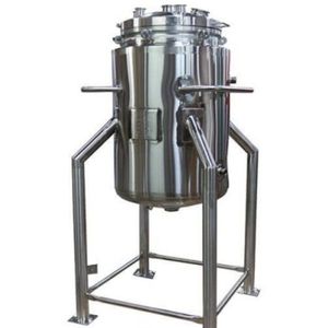 Réservoir de solution en acier inoxydable de grande capacité avec placage résistant à l'abrasion conception durable et stockage industriel à faible entretien - Product Image 1