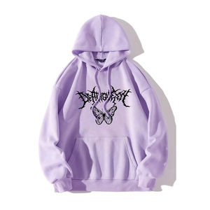 2024 sudaderas con capucha con estampado de hojaldre para hombre de calidad superior profesional logotipo personalizado cuello con capucha invierno nuevo producto - Product Image 1