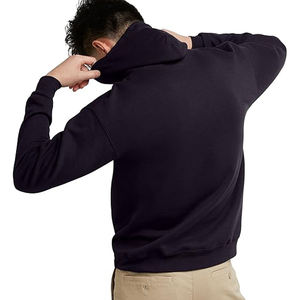 Sudadera con capucha para hombre de color liso, forro polar de algodón, ropa de calle en blanco suave y Premium, logotipo personalizado, entrega rápida, proveedor mayorista a granel - Product Image 2