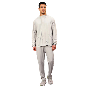 Survêtements de sport pour hommes de haute qualité en gros, 100% coton, légers, hiver, 380 g/m², deux pièces - Product Image 1