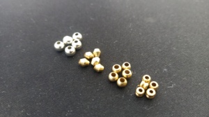 Conceptions de bijoux sur mesure avec notre superbe perle bicone en laiton fabriquée avec précision. Idle pour les créateurs de bijoux et bracelet - Product Image 3