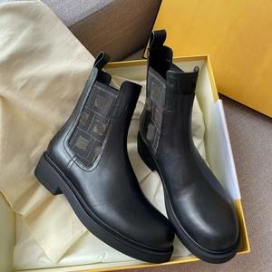 รองเท้าบูทเชลซีหนังวัวแท้คุณภาพสูงสำหรับผู้หญิง แบบสั้น สวมใส่สบาย เหมาะสำหรับขี่มอเตอร์ไซค์ - Product Image 2