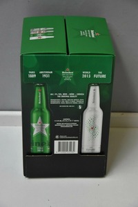 Collectionneurs de bière Heineken d'origine article 4 bouteilles 1889 1931 2013 et futur NOUVEAU - Product Image 2