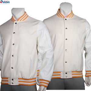 Veste universitaire en laine de baseball pour homme de haute qualité sur mesure, veste d'hiver de collège, taille plus, tissu en toile, nouveau design - Product Image 1