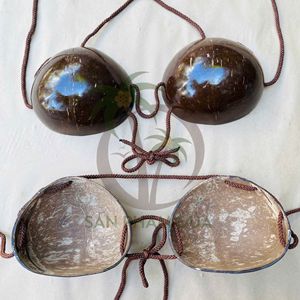 Proveedor de Vietnam de sujetador de coco Hawaiano para ropa interior de apoyo/Sujetador de coco Hawaiano con cordón Shell Bikini Top para adultos - Product Image 5