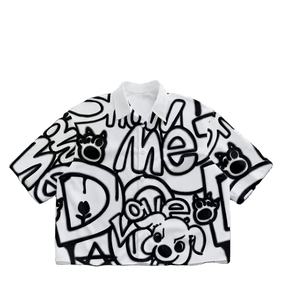 T-shirts imprimés décontractés pour tous les jours, t-shirts graphiques en coton, vêtements tendance - Product Image 1