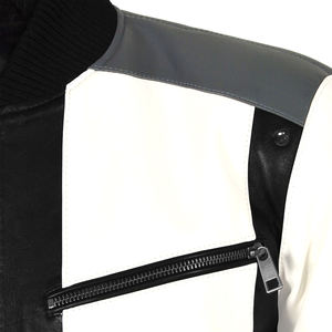 Chaqueta de Cuero Original Informal para Hombre, Chaqueta de Cuero Genuino con Logotipo Personalizado, Chaqueta de Invierno de Cuero Puro, Chaquetas de Cuero Genuino para Hombre de Talla Grande - Product Image 4