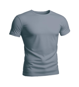 T-shirt en polyester recyclé pour homme, écologique, durable, respirant, à porter au quotidien, uni, décontracté, vêtements pour homme - Product Image 5