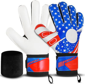 Gants de gardien de but de football professionnels en latex imperméables et respirants avec sangle de poignet réglable pour le sport en plein air, futsal, football - Product Image 1