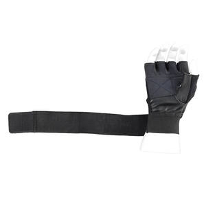 Gants de gymnastique respirants en cuir demi-doigt poignée de paume antidérapante et soutien du poignet pour l'entraînement de gymnastique d'haltérophilie et les entraînements de force - Product Image 5