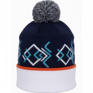 Wholesale Custom <b>Knitted</b> Hats Embroidered Logo Warm <b>Beanie</b> Men's Winter Hat <b>Knitted</b> <b>Beanie</b> Caps Weather jacquard - Product Image 1