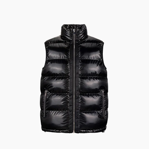 Chaleco de Algodón Grueso de Moda para Hombre con Logotipo Personalizado y Abrigo de Algodón Cálido - Product Image 6