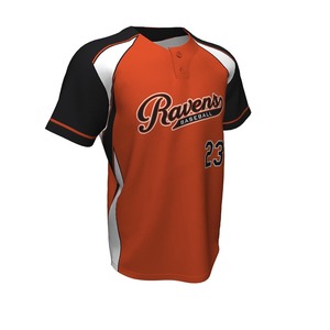 Maillots de baseball personnalisés MESS SPORTS - 100% polyester 180g anti-UV séchage rapide, taille plus, unisexe adulte, livraison rapide - Product Image 1
