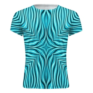 T-shirt à la mode 100 en coton pour hommes entièrement personnalisé à manches courtes col rond imprimé vêtements de mode pour la rue et un usage décontracté - Product Image 4