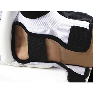 <b>Karate</b> Protective <b>Gloves</b> Taekwondo Sparring <b>Gloves</b> Leather Material White Color Wholesale <b>Karate</b> Protective <b>Gloves</b> - Product Image 6