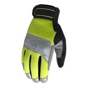 Gants de mécanicien de protection de travail en cuir de qualité tendance en stock - Product Image 4
