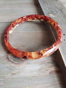 Joyería asequible, pulsera acrílica de resina, brazalete exagerado, deslumbrante, Multicolor, ancho, Irregular, cuadrado, pulseras acrílicas para mujer - Product Image 2