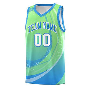 เสื้อบาสเก็ตบอลแบบไม่มีแขน ยูนิเซ็กซ์ โพลีเอสเตอร์ 100% แห้งเร็ว ระบายอากาศได้ดี ราคาถูก รับสกรีนชื่อ ไซส์ใหญ่พิเศษ - Product Image 3