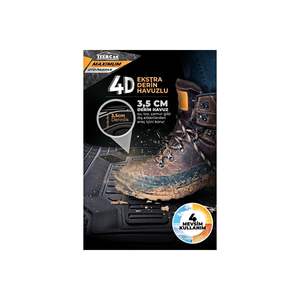 Alfombrilla para Volvo V60, Modelo Maximum, 4D, Color Negro - Product Image 2