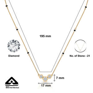 สร้อยคออัญมณีทองคำและเพชรแบบโมเดิร์นสำหรับผู้หญิง เครื่องประดับสะสมทางวัฒนธรรม - Product Image 6