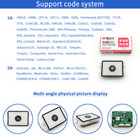 Módulo de Escáner de Código de Barras 1D 2D de Montaje Fijo EMT8150MC con Interfaz USB RS232 para Kiosco