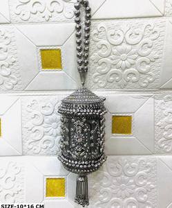 Embrague de fiesta de noche de metal de hierro hecho a mano de diseñador para damas embrague de piedra nupcial y monedero de fiesta con patrón único - Product Image 5