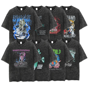 Dtg Print Graphic Tees Blank Tshirt Plus Size <b>Men'S</b> Clothing Acid Wash T-<b>Shirt</b> <b>Mens</b> Custom Vintage Oversized T <b>Shirts</b> - Product Image 1