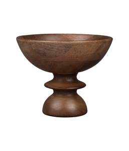 Vajilla de madera Natural negra martillada, cuenco de arroz creativo de cocina, cuencos grandes de sopa de ensalada sólida de madera de Acacia y Mango - Product Image 5