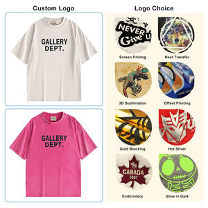 เสื้อยืดคอกลมแขนสั้นผู้ชายผ้าคอตตอน 100% คุณภาพสูง 400 GSM ทรงหลวม ระบายอากาศได้ดี รับผลิตตามสั่งพร้อมปักโลโก้ - Product Image 2