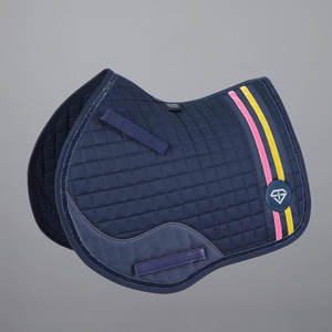 Bas quantité minimale de commande de haute qualité Logo personnalisé Style de mode haute qualité coton tissu cheval anglais équestre cheval tapis de selle - Product Image 5