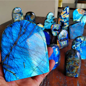 คริสตัลหินอัญมณีควอตซ์ลาบราดอไรต์ธรรมชาติรูปทรงสวยงามตกแต่งบ้านและคริสตัลบำบัด - Product Image 6