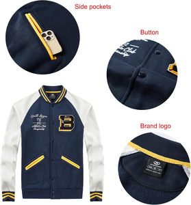 High Quality Varsity <b>Jacket</b> Men Chenille Embroidery Leather Sleeves Custom Baseball Letterman Varsity <b>Jacket</b> - Product Image 5