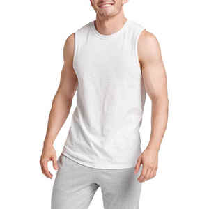 Débardeurs en coton lavé pour hommes, grande taille, élégants et tendance, respirants, écologiques, streetwear, prix bas, haute qualité - Product Image 5