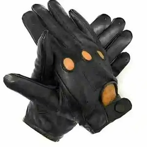 Nuevos guantes de invierno de cuero genuino personalizados para mujer, guantes de invierno para conducción, piel de vaca, piel de oveja, guantes para pantalla táctil, Unisex - Product Image 4