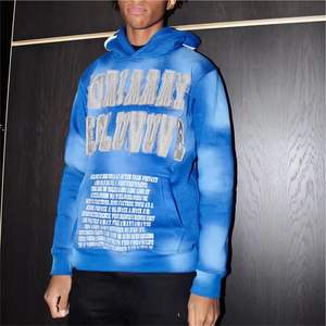 เสื้อมีฮู้ด500gsm ผ้าคอตตอน3D พิมพ์ลายลวดลายผ้าฟลีซสำหรับฤดูหนาวพิมพ์ลายปัก6XL สำหรับผู้ชายโลโก้ตามสั่ง - Product Image 3