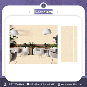 กระเบื้องลายหินอ่อนขนาด600x1800มม. สำหรับปูพื้นห้องนั่งเล่น - Product Image 2