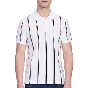 Camisa Polo de Algodón 100% de Alta Calidad para Hombre, Camisa de Golf de Manga Corta Transpirable con Estampado A LA Moda, Ropa de Trabajo Informal Antiarrugas - Product Image 1