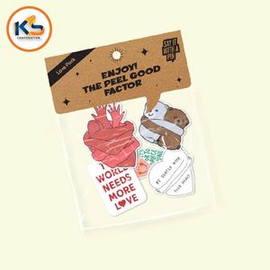Pegatinas de Vinilo Ecológicas, Resistentes al Agua y a los Rayos UV, en Bolsas de Polietileno para Venta al por Menor |   Paquetes de Pegatinas Personalizadas al por Mayor, Diseños Troquelados - Product Image 5