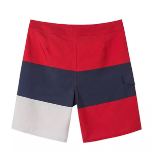 Pantalones cortos de surf de alta calidad con logotipo personalizado para hombre al por mayor pantalones cortos de trabajo con panel de longitud corta de poliéster para Hombre Pantalones cortos estilo botín - Product Image 3