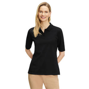 Vente en gros de t-shirts polo personnalisés pour hommes Tissu en velours de haute qualité 100% coton à motif solide avec logo brodé - Product Image 6