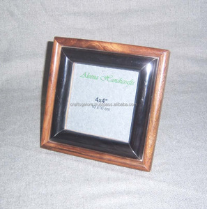 Modern Luxury Bone Inlay <b>Photo</b> <b>Frame</b> for Table Decor Hand Carved with <b>White</b> Strips Customized Colour & Size - Product Image 6