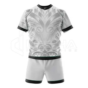 2023 Ensemble d'uniformes de rugby professionnels personnalisés Maillot respirant à bas quantité minimale de commande Prix d'usine direct Vêtements de football de rugby bon marché - Product Image 5