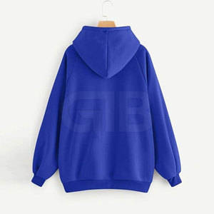 Meilleure vente de sweats à capuche pour femmes de haute qualité tenue décontracté prix raisonnable col à capuche tissu tricoté logo avant pour la saison d'automne - Product Image 2