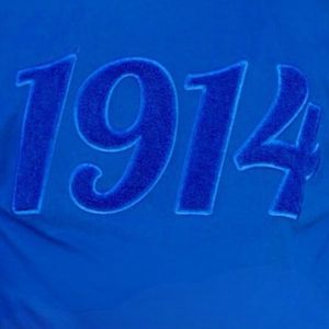 เสื้อเชิ๊ตผ้ากำมะหยี่สีฟ้า1914เครื่องแต่งกายเพื่อชีวิตแบบกรีกปักลายตัวเลข1914คลาสสิกเสื้อยืดพี่น้องชาย - Product Image 5