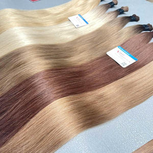 Extensiones de cabello humano virgen a granel al por mayor fábrica proveedor vietnamita cutícula alineada pelo a granel sin trama para trenzar - Product Image 2
