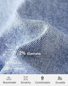 Pantalones Cortos de Mezclilla para Hombre, Nuevos, a la Moda, de Verano, Cintura Media, 100% Algodón, Cierre de Botones, Ajustados, Tallas Grandes, Casuales, Sólidos, Transpirables y Ecológicos - Product Image 4