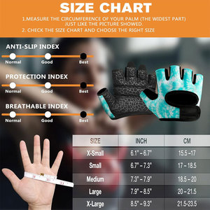 Nouveau design Prix raisonnable Gants de gymnastique d'haltérophilie à bas quantité minimale de commande Gants de gymnastique d'haltérophilie unisexes personnalisés de bonne qualité - Product Image 5