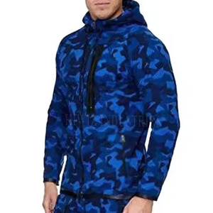 Sublimación ligera y cómoda para hombre, trajes con cremallera completa, elegantes chándales para correr - Product Image 3