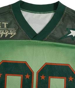 เสื้อทรงหลวมสำหรับผู้ชายเสื้อยืดสไตล์เสื้อเจอร์ซีย์ Y2K พิมพ์ลายกราฟิกไซส์ใหญ่พิเศษสำหรับฤดูร้อน - Product Image 3